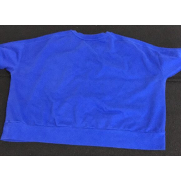 Lauren Ralph Lauren‎ Blue Short Sleeve Shirt With Pocket Size LG - Picture 7 of 8